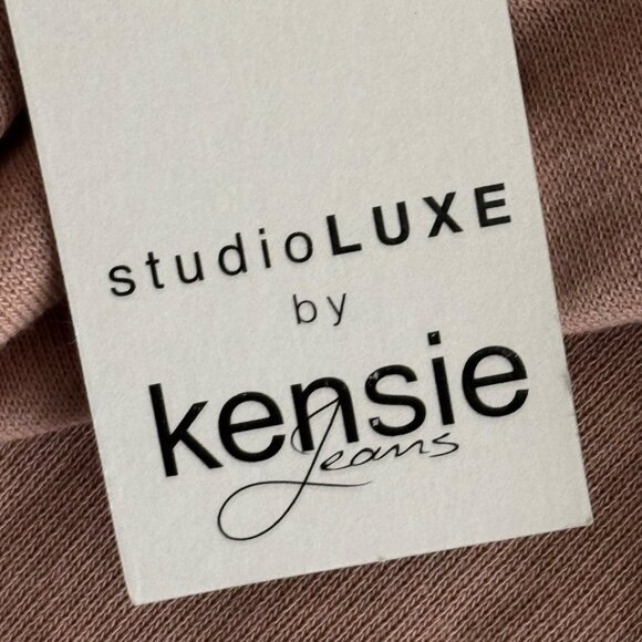 Kensie Jogger Pants size medium M Womens cotton knit Elastic Waist New - Picture 4 of 12